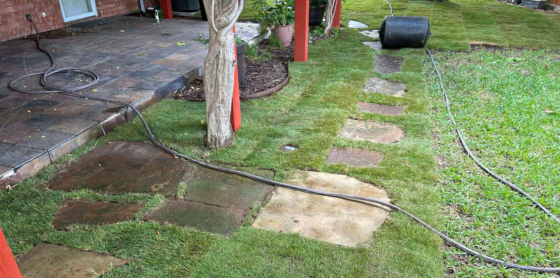 Residential Sod Installation in Mansfield